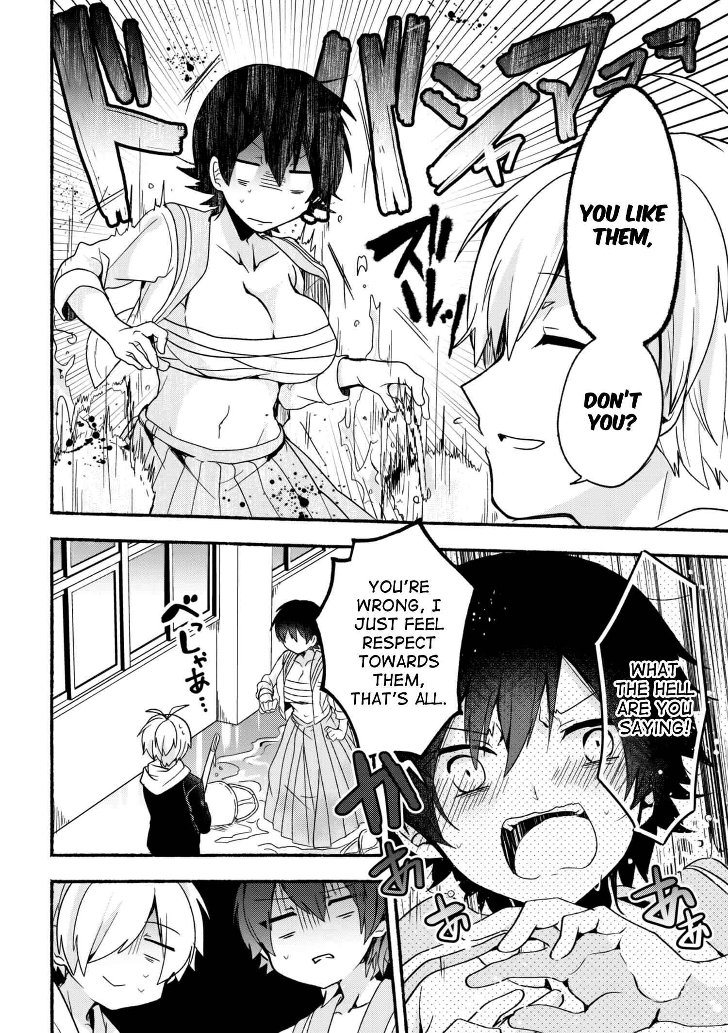 Pashiri na Boku to Koisuru Banchou-san Chapter 7 page 12