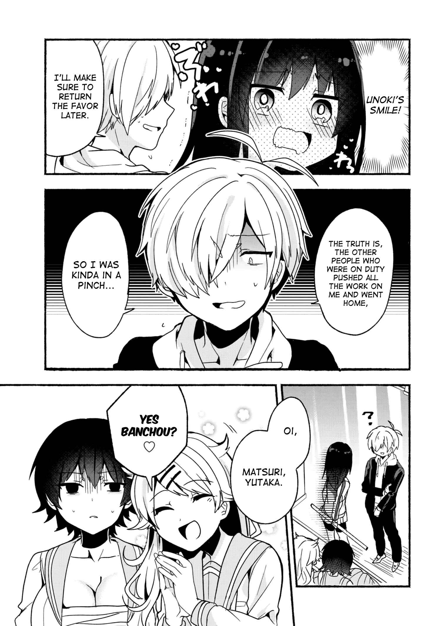 Pashiri na Boku to Koisuru Banchou-san Chapter 7 page 15