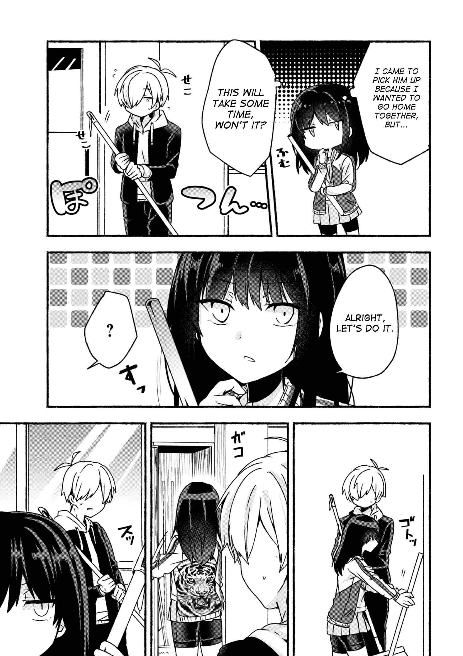 Pashiri na Boku to Koisuru Banchou-san Chapter 7 page 3