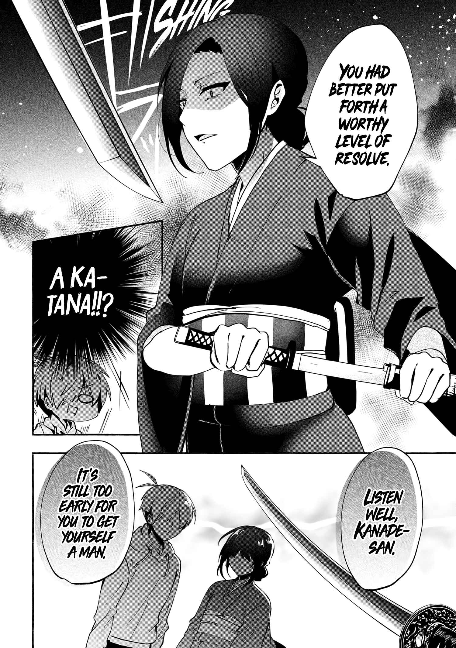 Pashiri na Boku to Koisuru Banchou-san Chapter 76 page 4