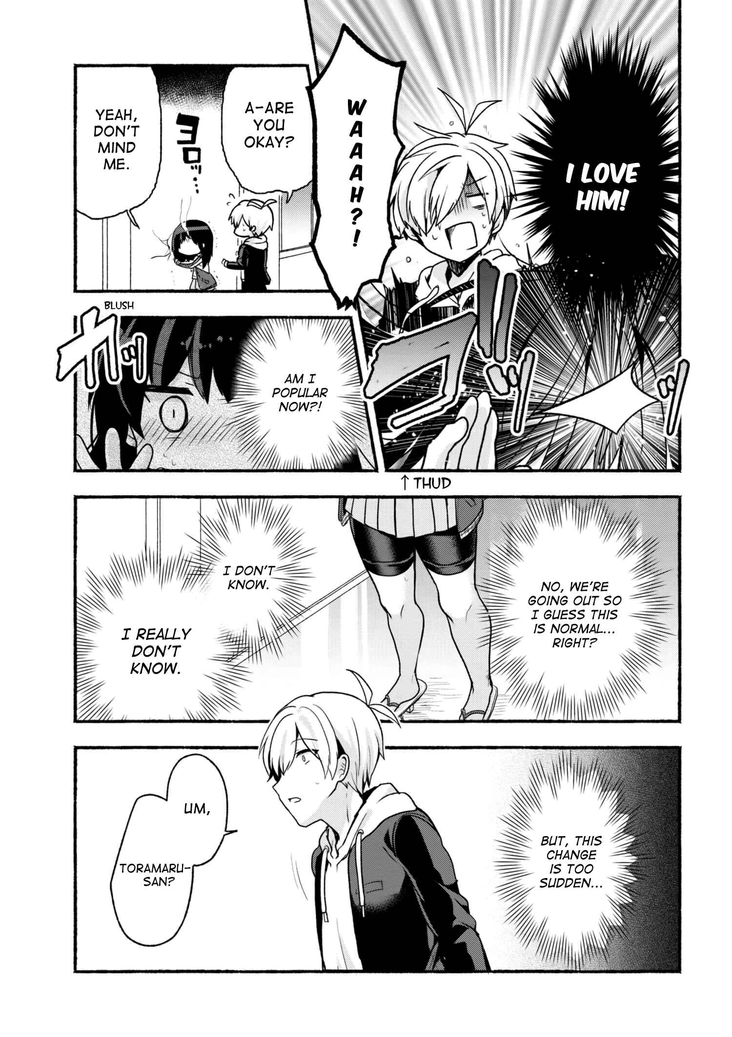 Pashiri na Boku to Koisuru Banchou-san Chapter 8 page 3