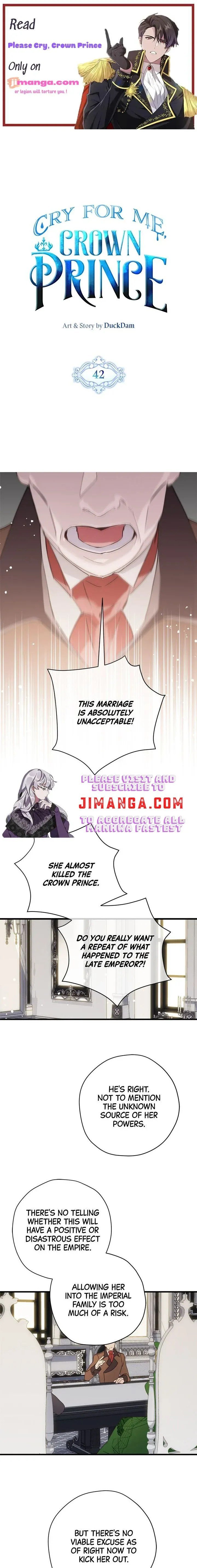 Please Cry, Crown Prince Chapter 42 page 0