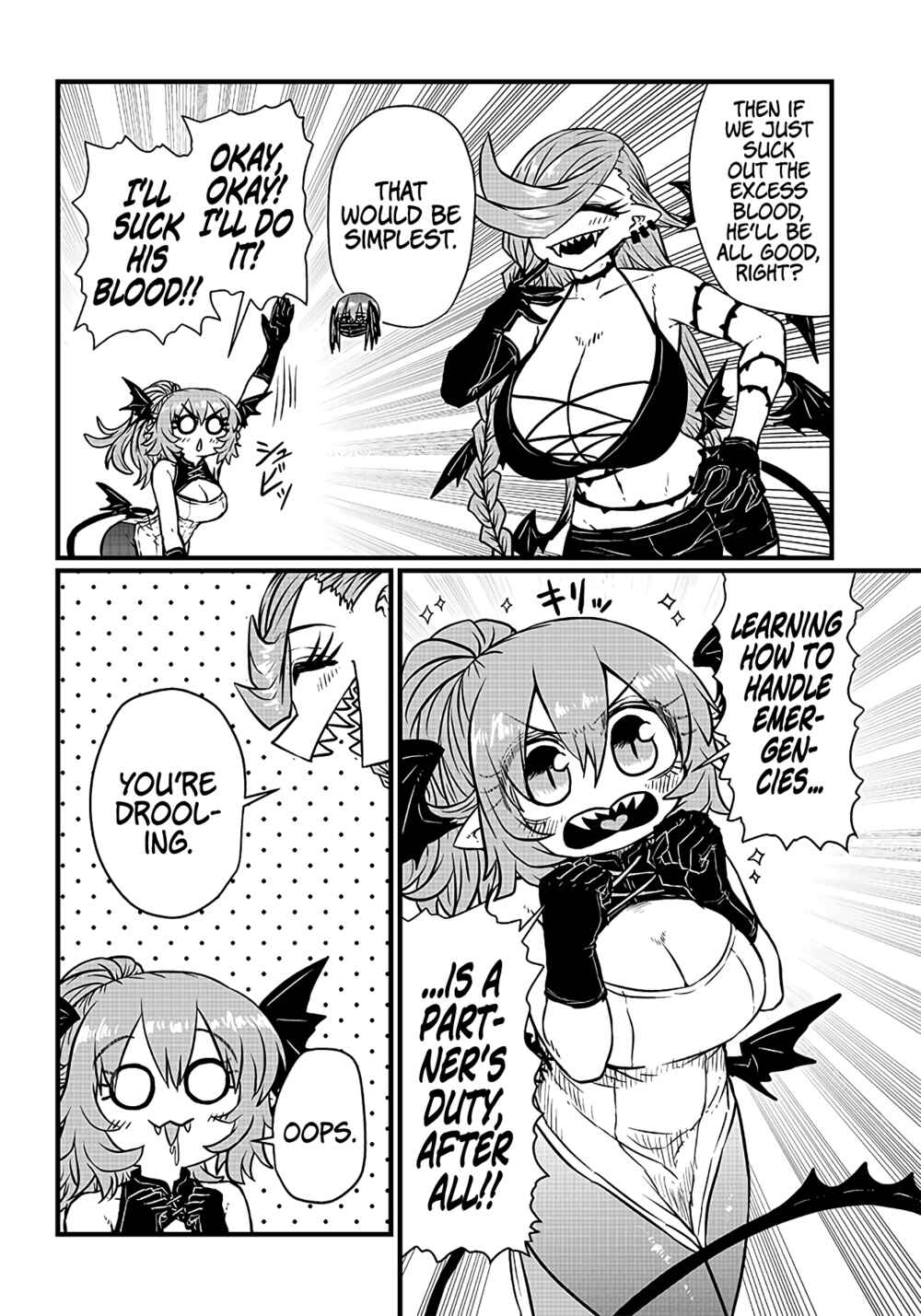 Please Give Me Your Blood, I Will Serve You in Gratitude Chapter 10 page 3