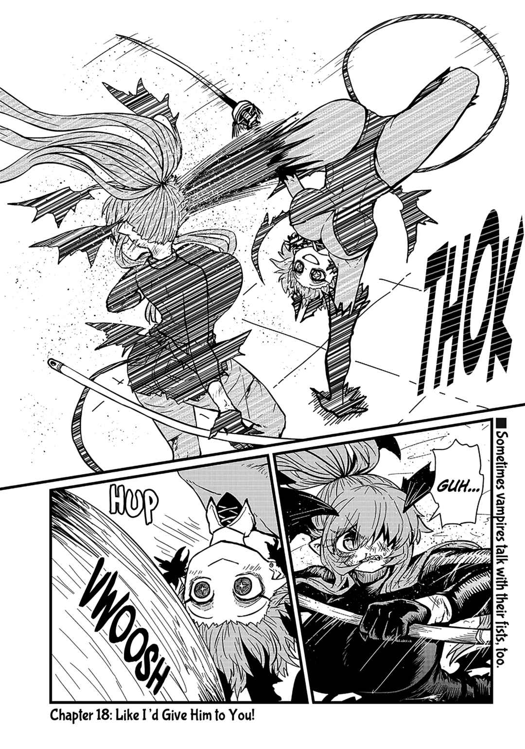 Please Give Me Your Blood, I Will Serve You in Gratitude Chapter 18 page 1