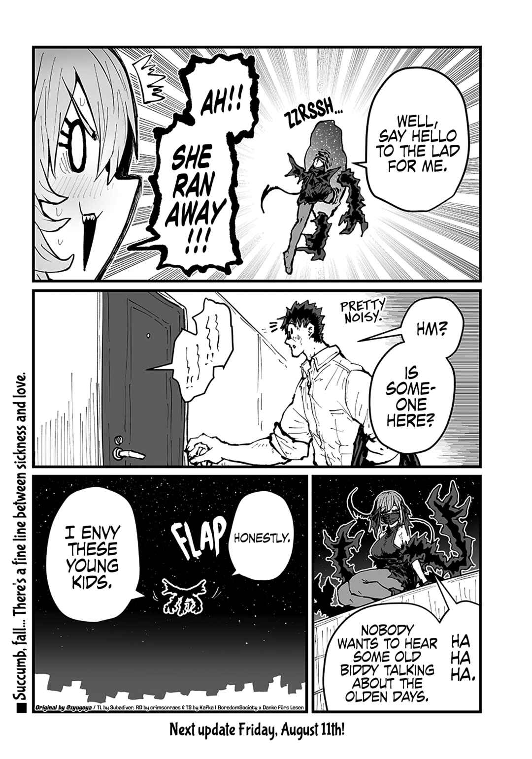 Please Give Me Your Blood, I Will Serve You in Gratitude Chapter 32 page 12