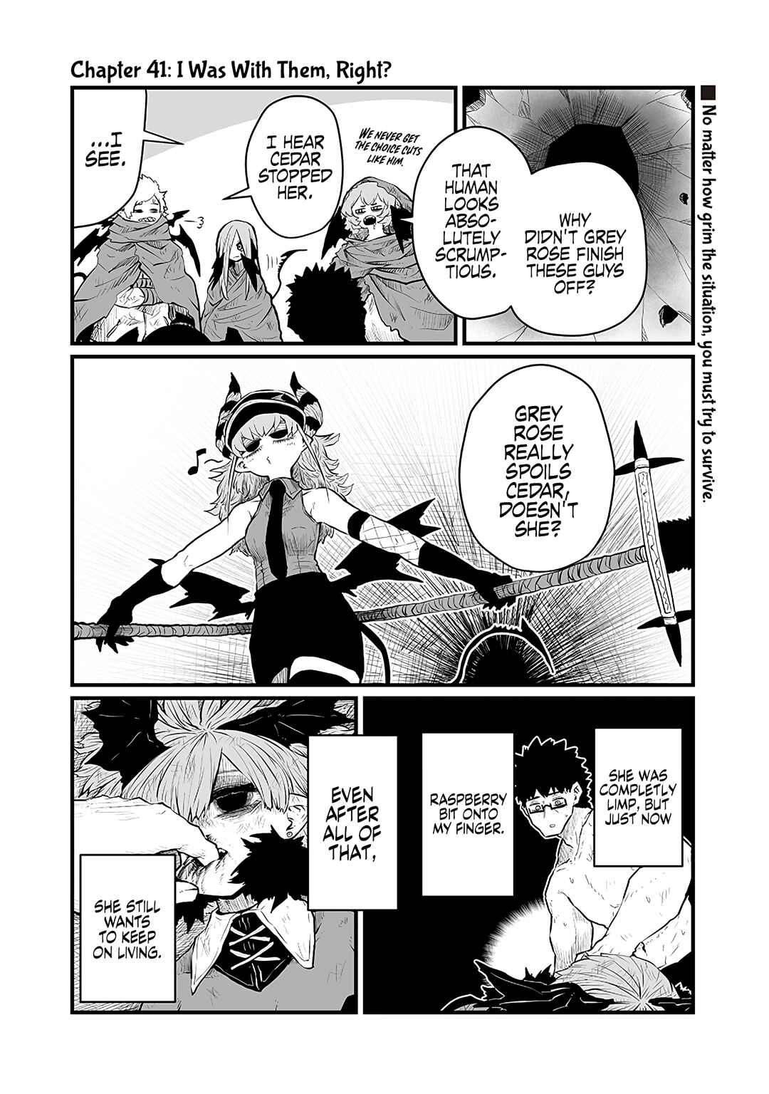 Please Give Me Your Blood, I Will Serve You in Gratitude Chapter 41 page 0