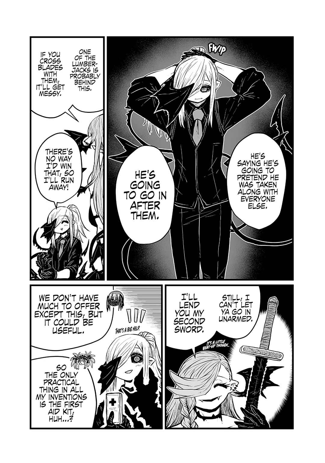 Please Give Me Your Blood, I Will Serve You in Gratitude Chapter 41 page 10