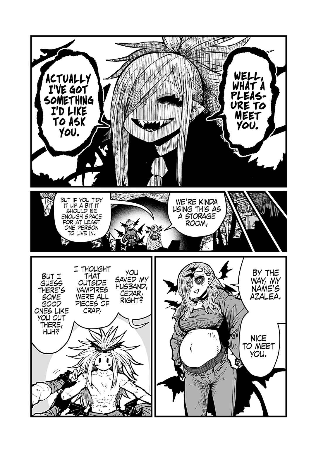 Please Give Me Your Blood, I Will Serve You in Gratitude Chapter 42 page 3