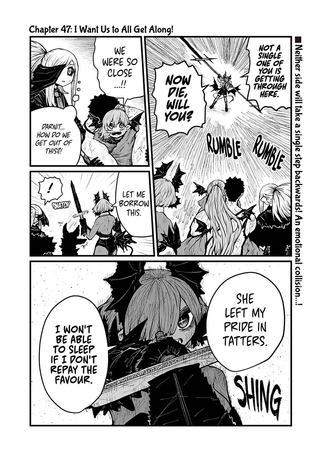 Please Give Me Your Blood, I Will Serve You in Gratitude Chapter 47 page 0