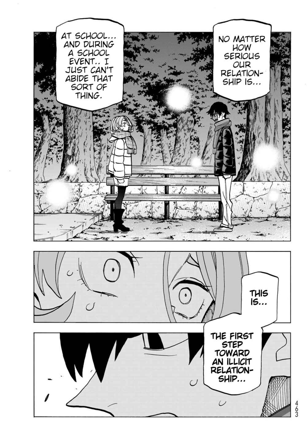 Ponkotsu Fuukiiin to Skaato take ga Futekisetsu na JK no Hanashi Chapter 50 page 14