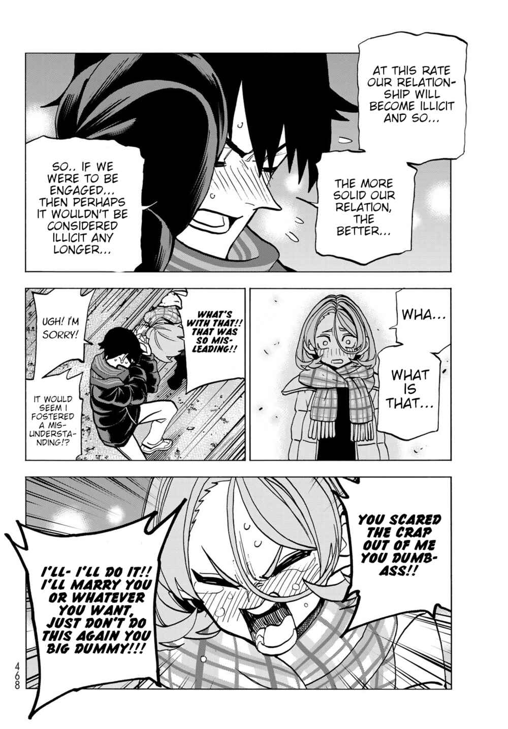 Ponkotsu Fuukiiin to Skaato take ga Futekisetsu na JK no Hanashi Chapter 50 page 19