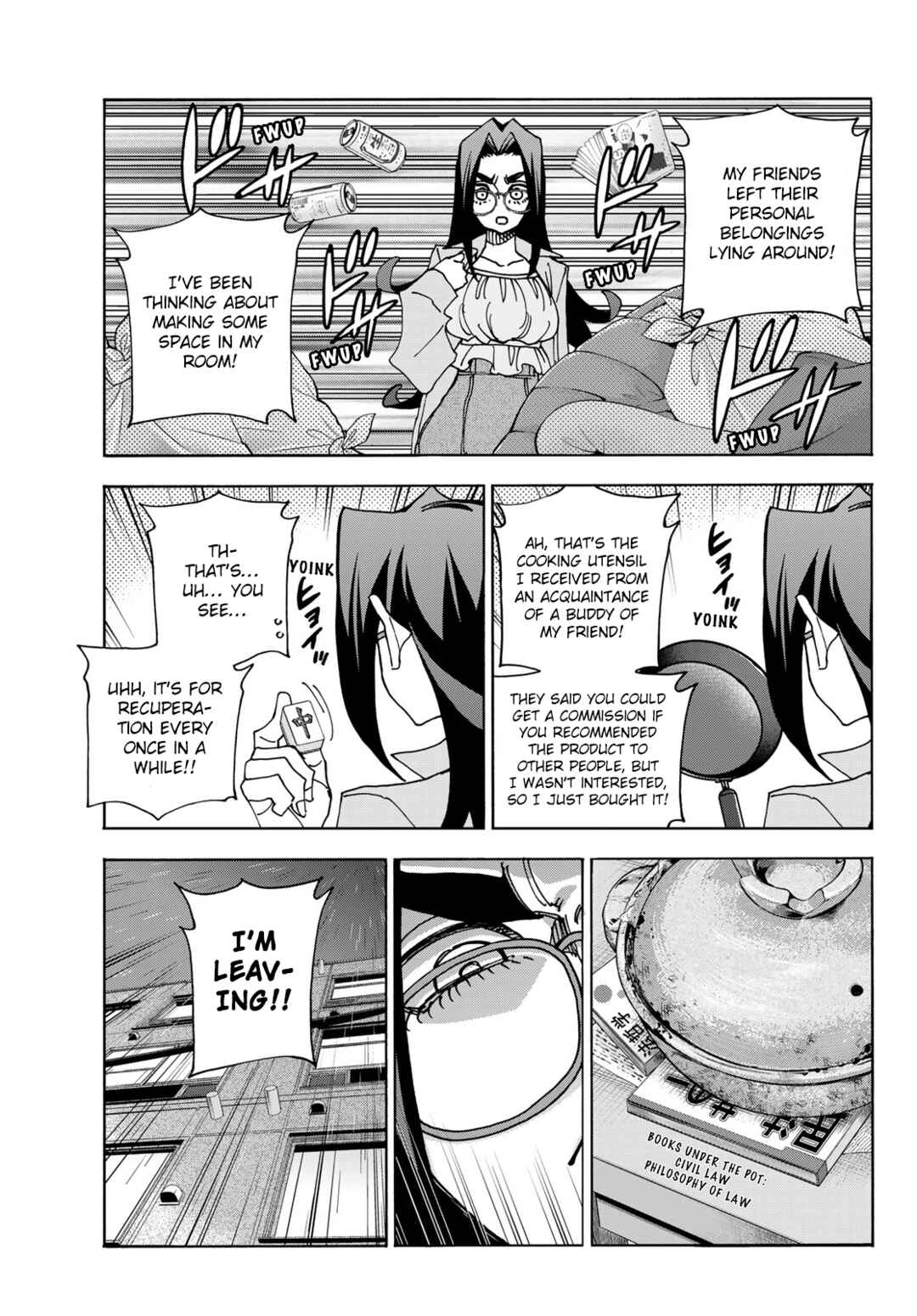 Ponkotsu Fuukiiin to Skaato take ga Futekisetsu na JK no Hanashi Chapter 73 page 10