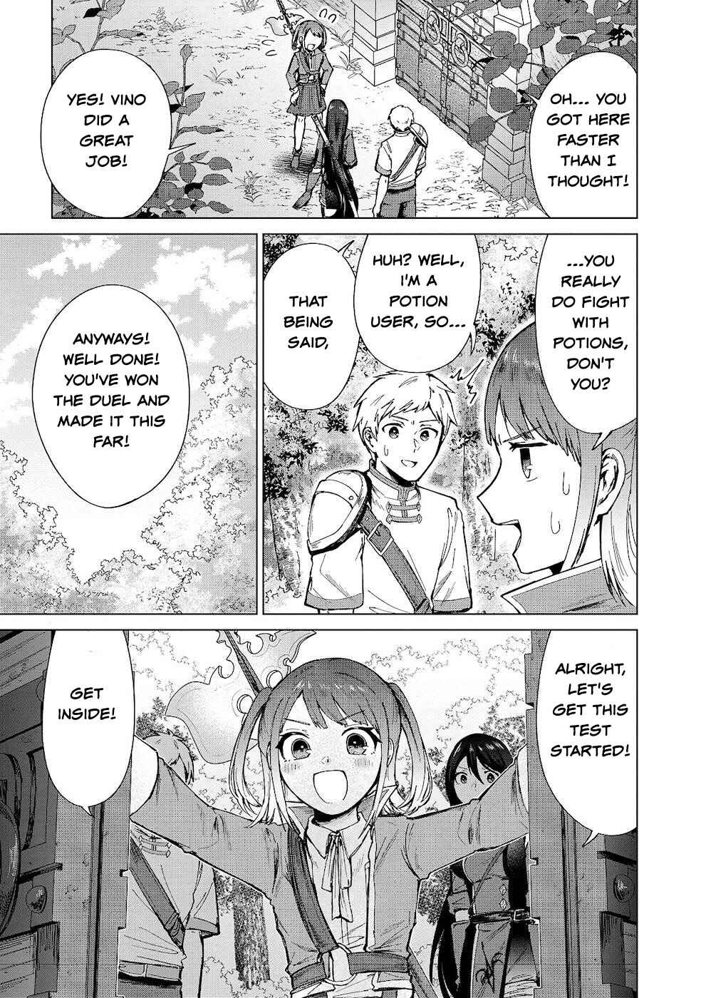 Potion wa 160 km/h de Nageru Mono! ~Item-gakari no Ore ga Bannou Kaifukuyaku o Touteki suru Koto de Saikyou no Boukensha ni Nariagaru!?~ Chapter 11 page 20