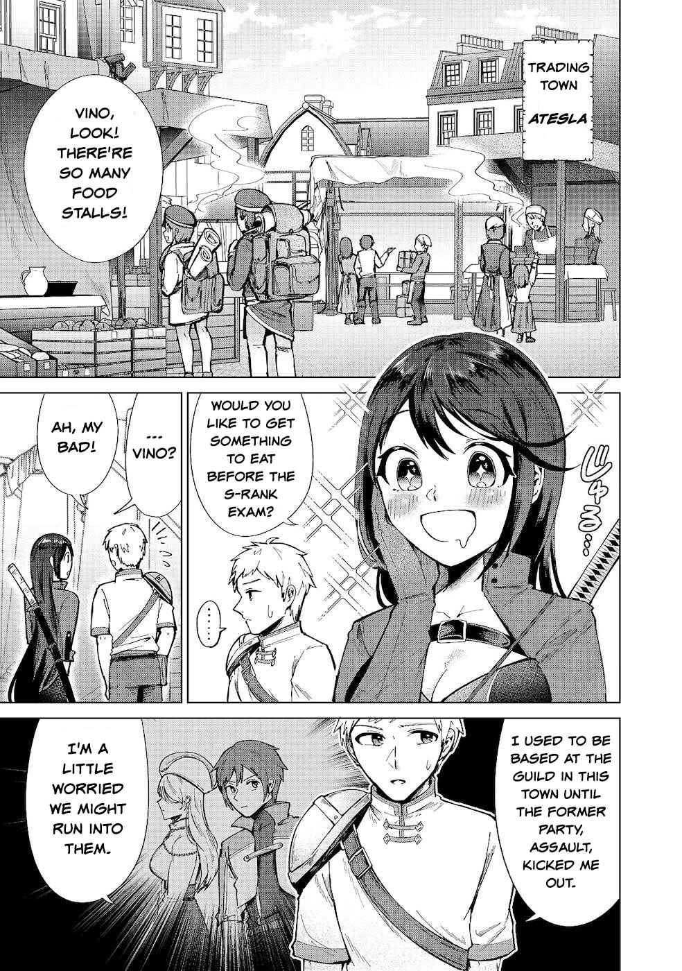 Potion wa 160 km/h de Nageru Mono! ~Item-gakari no Ore ga Bannou Kaifukuyaku o Touteki suru Koto de Saikyou no Boukensha ni Nariagaru!?~ Chapter 9 page 0