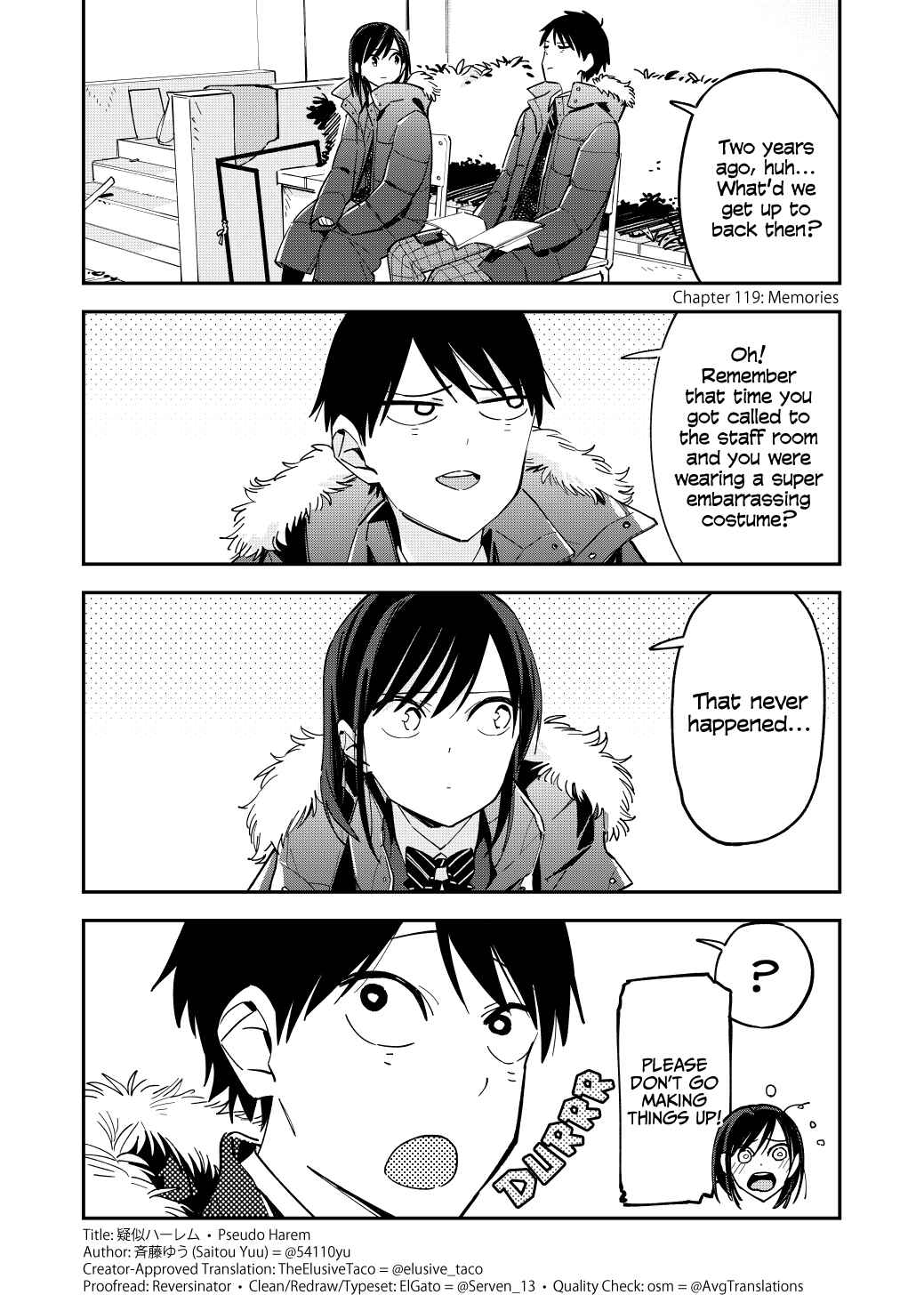 Pseudo Harem Chapter 118 page 0