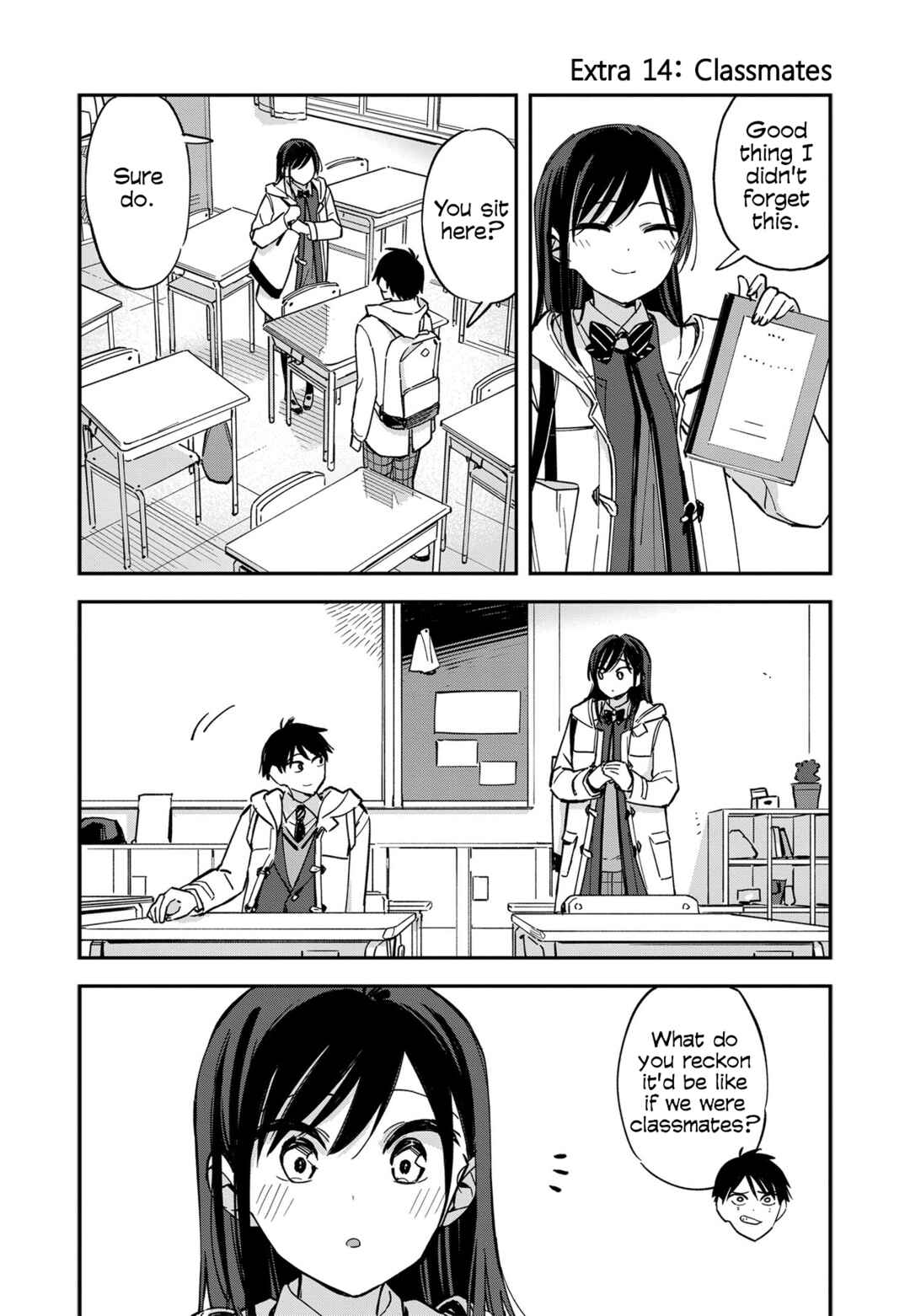 Pseudo Harem Chapter 75.5 page 0