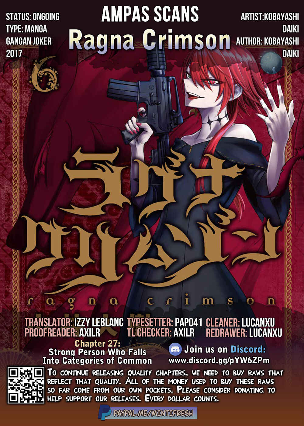 Ragna Crimson Chapter 27 page 23