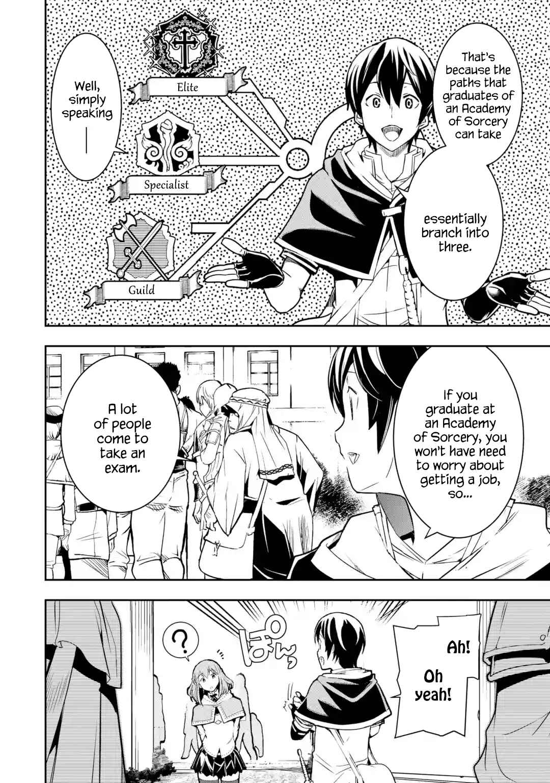Rakudai Kenja no Gakuin Musou: Nidome no Tensei, S-Rank Cheat Majutsushi Boukenroku Chapter 6.5 page 3