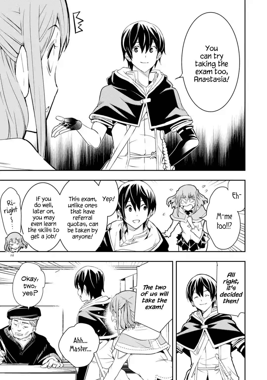 Rakudai Kenja no Gakuin Musou: Nidome no Tensei, S-Rank Cheat Majutsushi Boukenroku Chapter 6.5 page 4