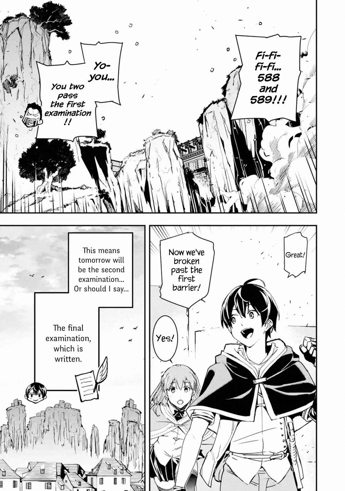 Rakudai Kenja no Gakuin Musou: Nidome no Tensei, S-Rank Cheat Majutsushi Boukenroku Chapter 7 page 28