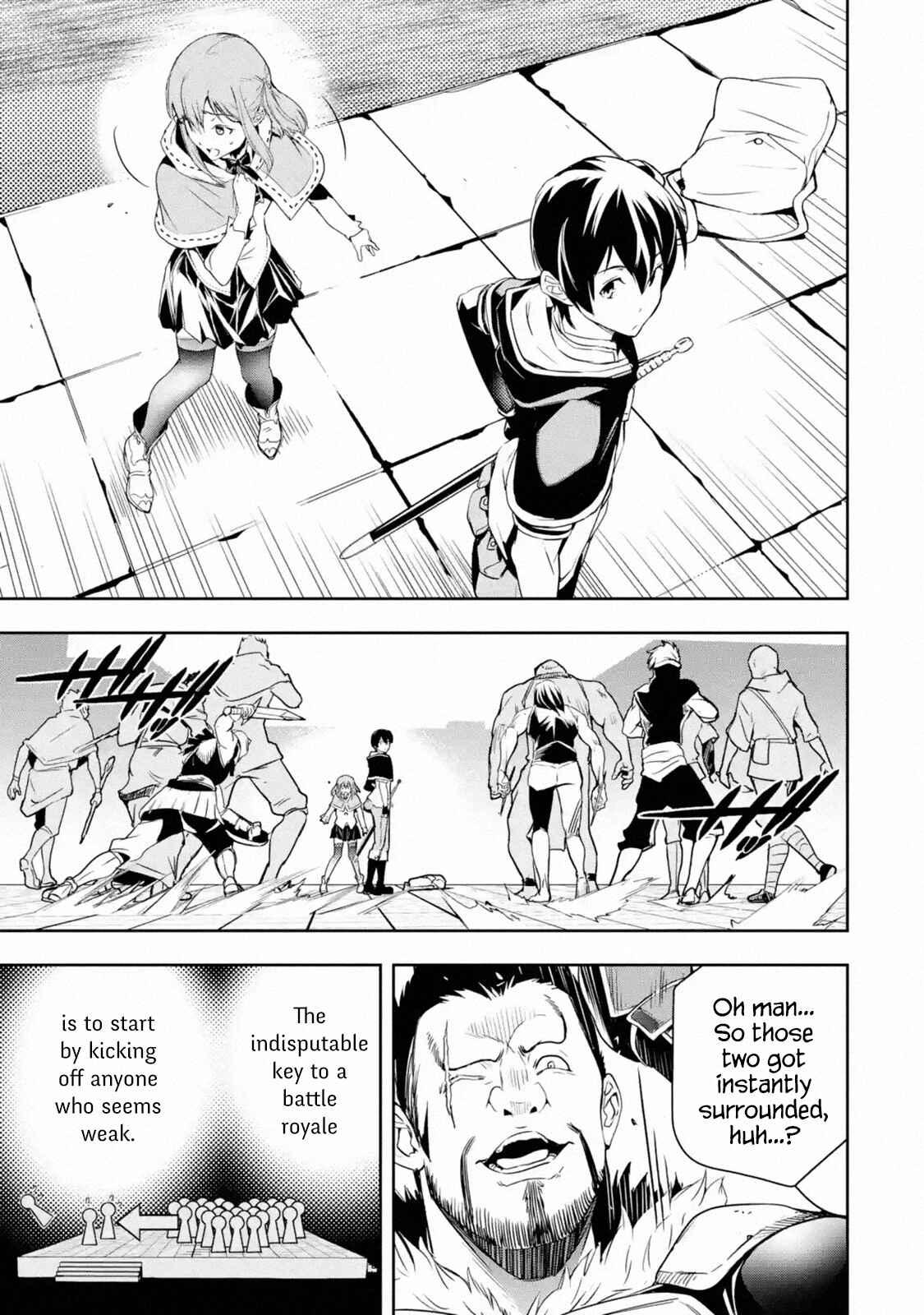 Rakudai Kenja no Gakuin Musou: Nidome no Tensei, S-Rank Cheat Majutsushi Boukenroku Chapter 7 page 2
