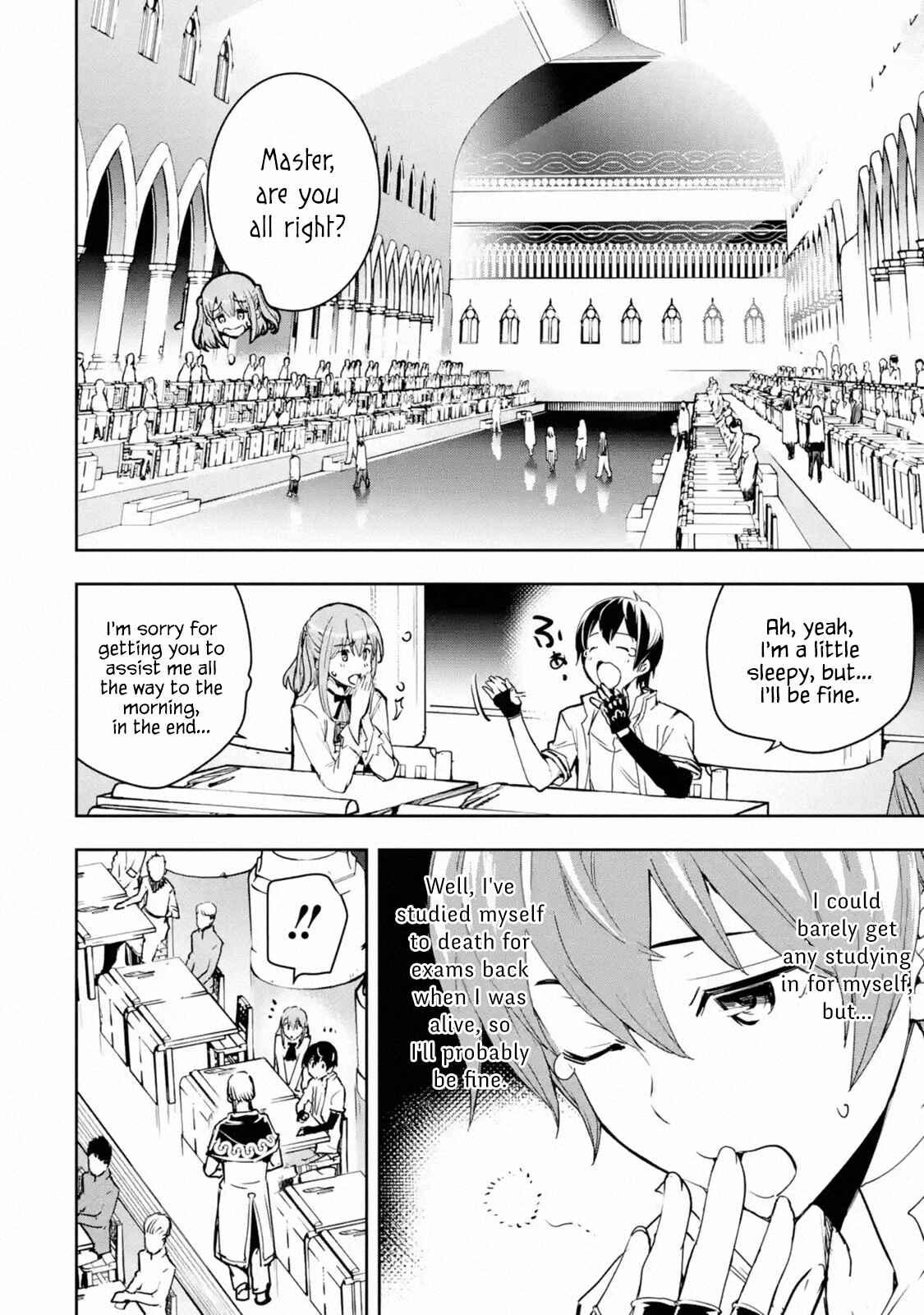 Rakudai Kenja no Gakuin Musou: Nidome no Tensei, S-Rank Cheat Majutsushi Boukenroku Chapter 7 page 33