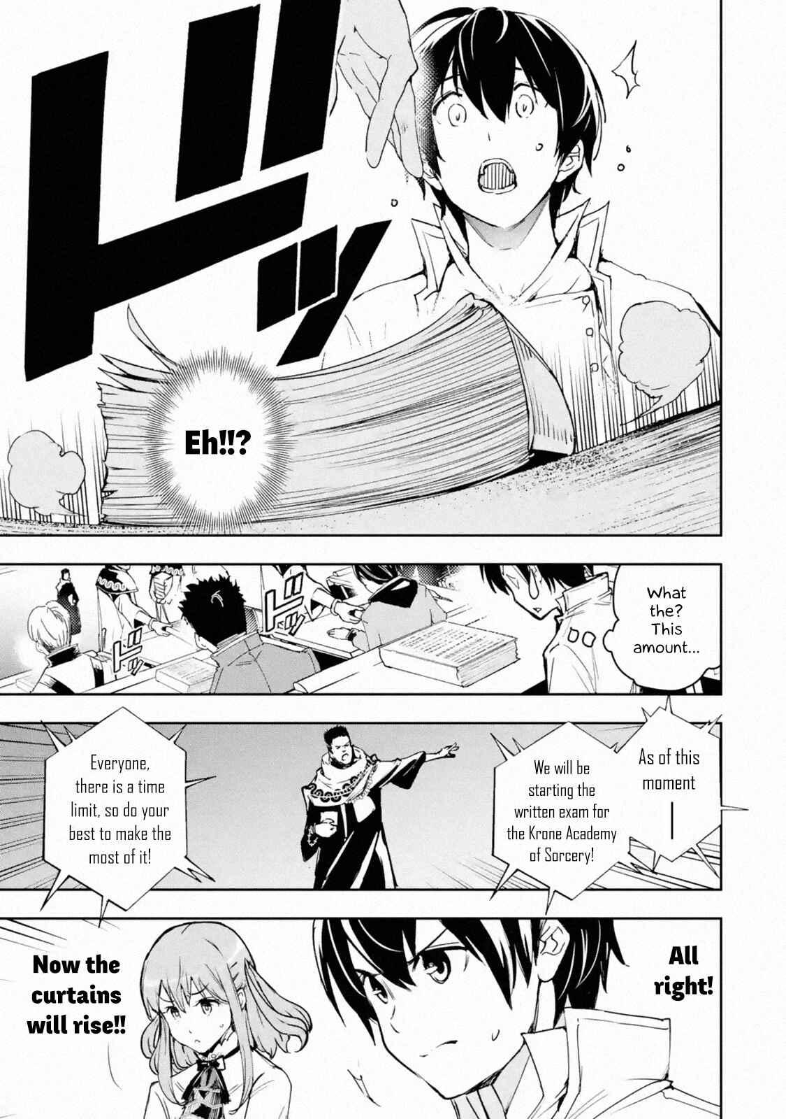 Rakudai Kenja no Gakuin Musou: Nidome no Tensei, S-Rank Cheat Majutsushi Boukenroku Chapter 7 page 34