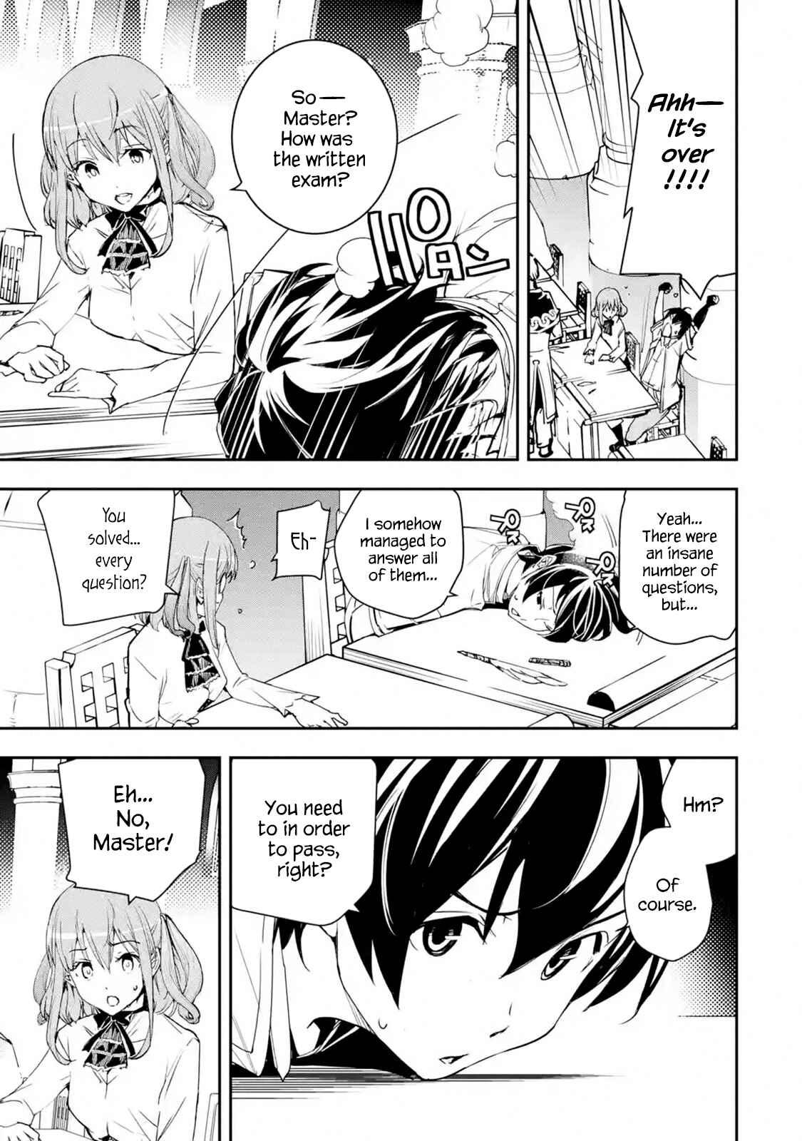 Rakudai Kenja no Gakuin Musou: Nidome no Tensei, S-Rank Cheat Majutsushi Boukenroku Chapter 7 page 36