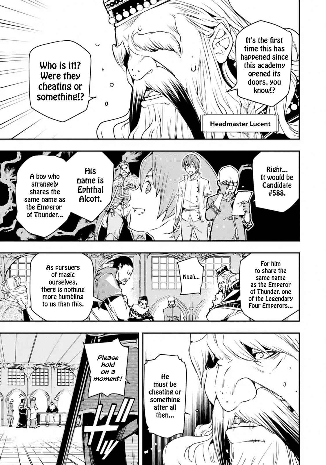 Rakudai Kenja no Gakuin Musou: Nidome no Tensei, S-Rank Cheat Majutsushi Boukenroku Chapter 7 page 40