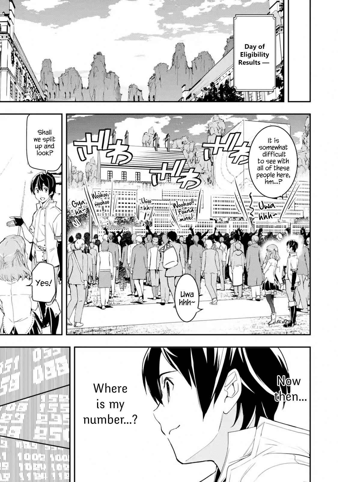 Rakudai Kenja no Gakuin Musou: Nidome no Tensei, S-Rank Cheat Majutsushi Boukenroku Chapter 7 page 44