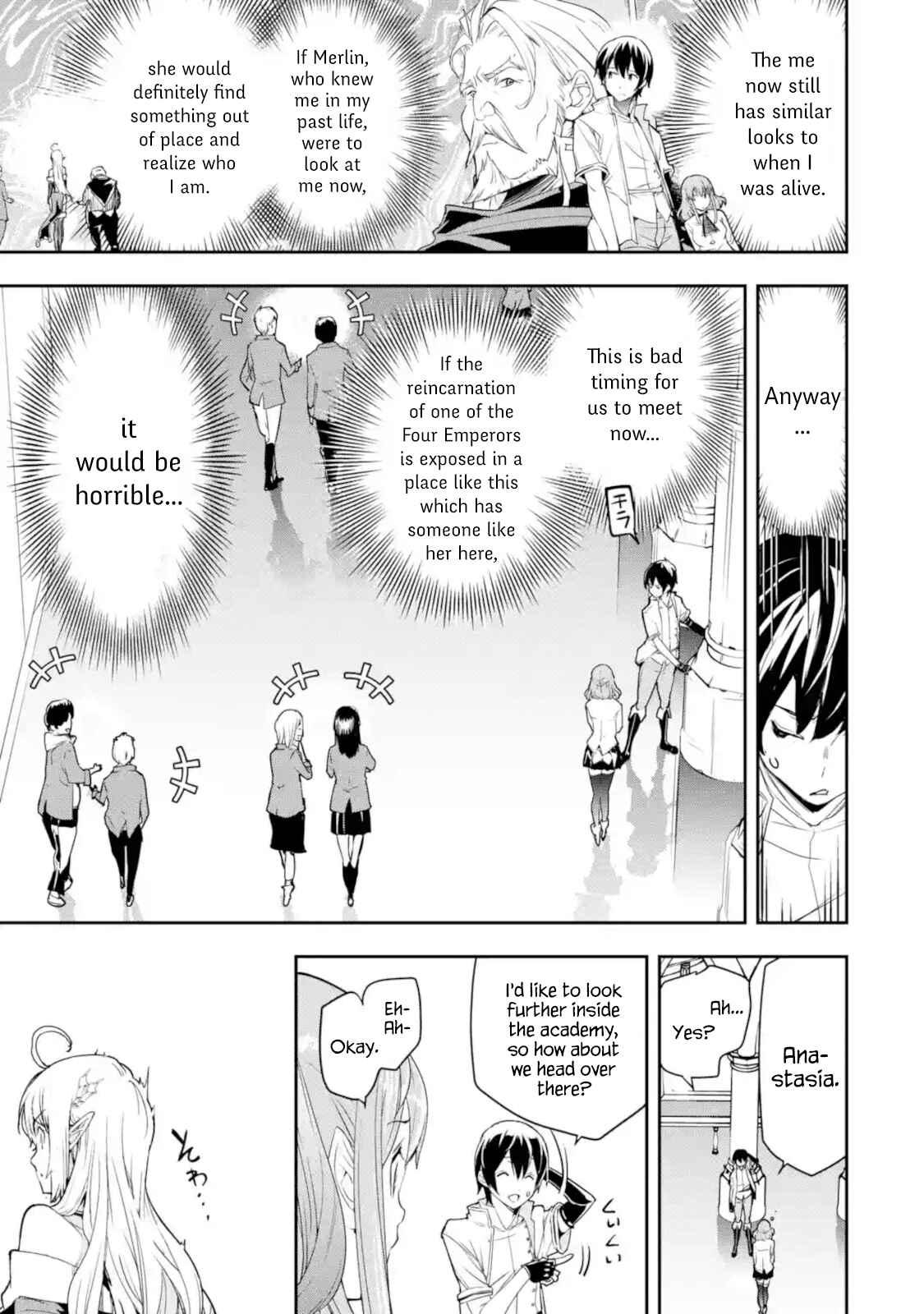 Rakudai Kenja no Gakuin Musou: Nidome no Tensei, S-Rank Cheat Majutsushi Boukenroku Chapter 7 page 54