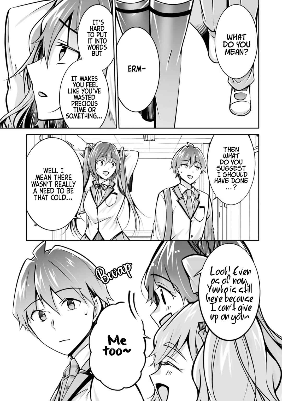 Real no Heroine wa Irimasen! Chapter 107 page 14