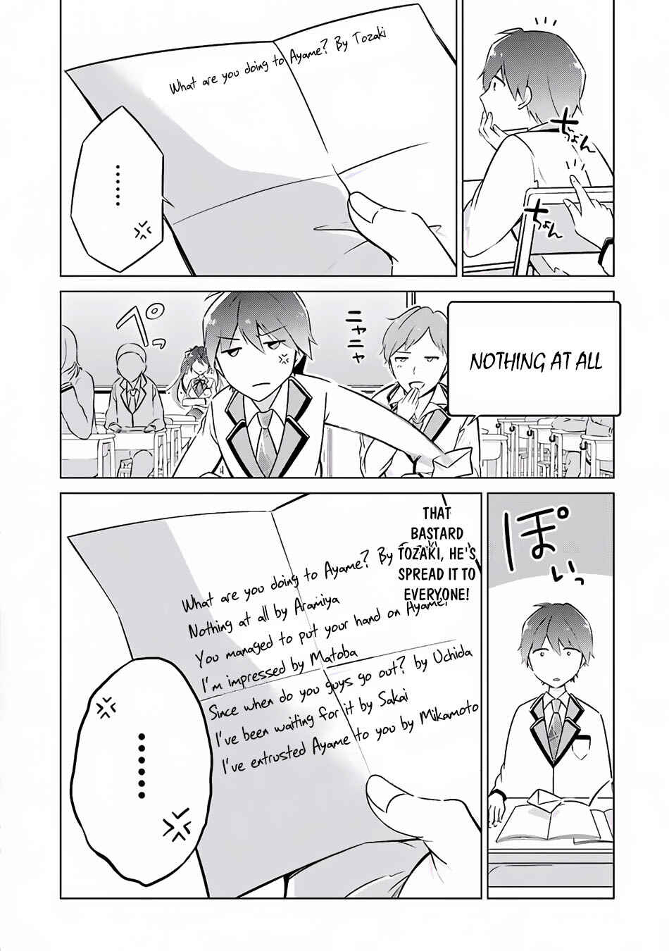 Real no Heroine wa Irimasen! Chapter 3 page 14