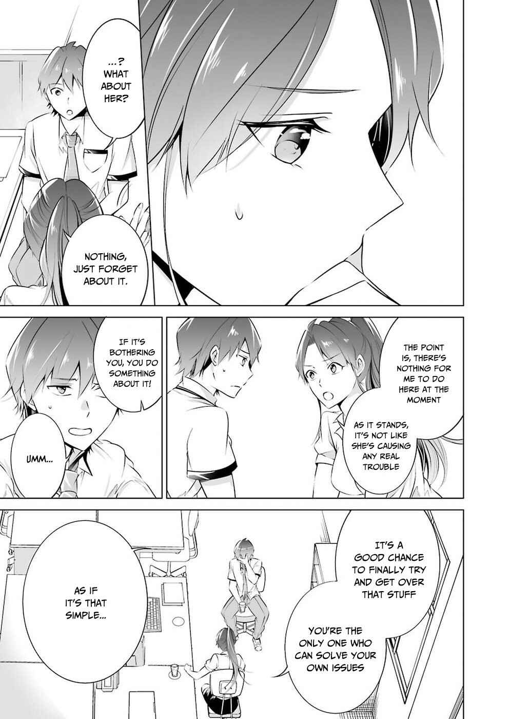 Real no Heroine wa Irimasen! Chapter 36 page 9