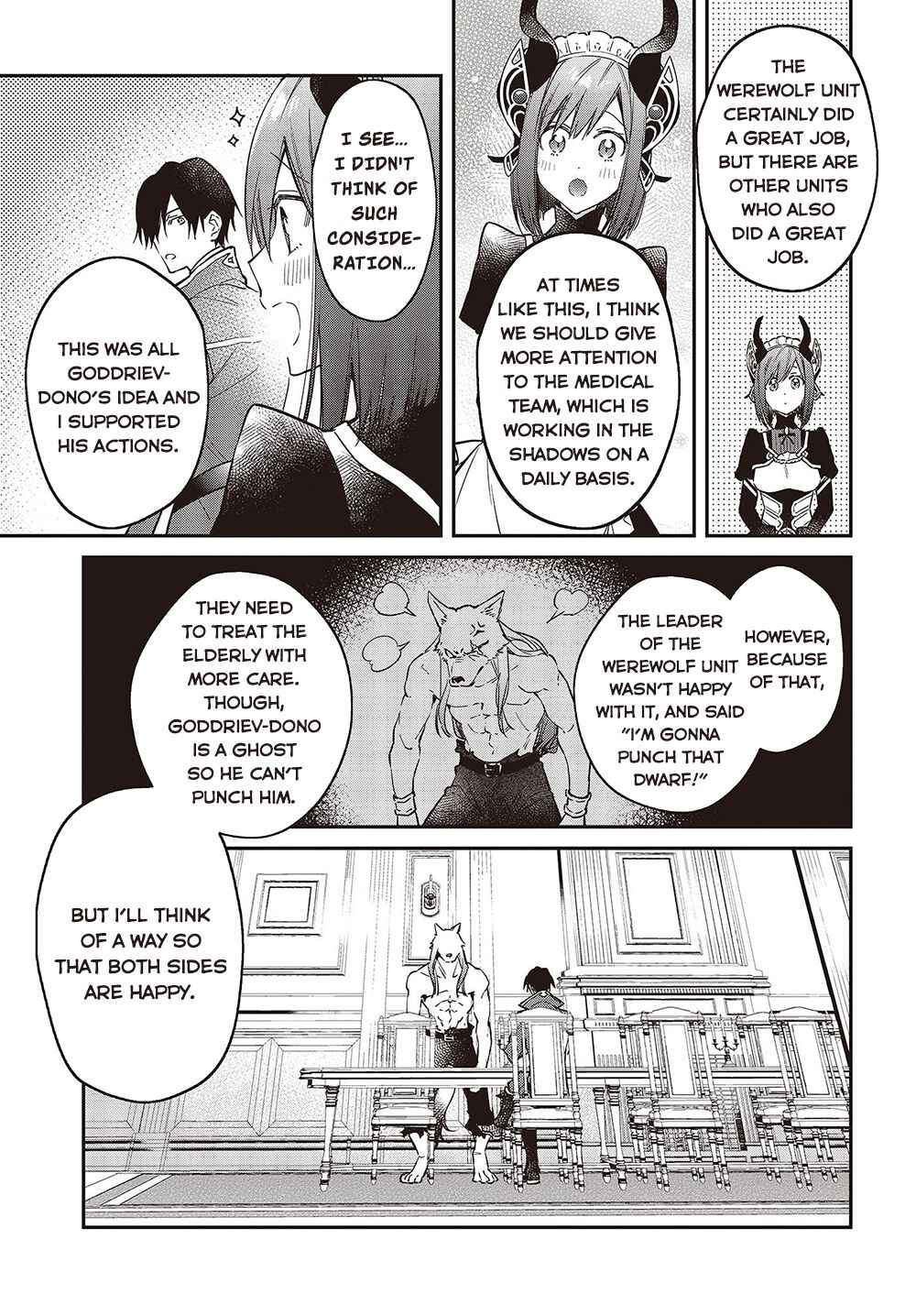 Realist Maou ni Yoru Seiiki Naki Isekai Kaikaku Chapter 36 page 11