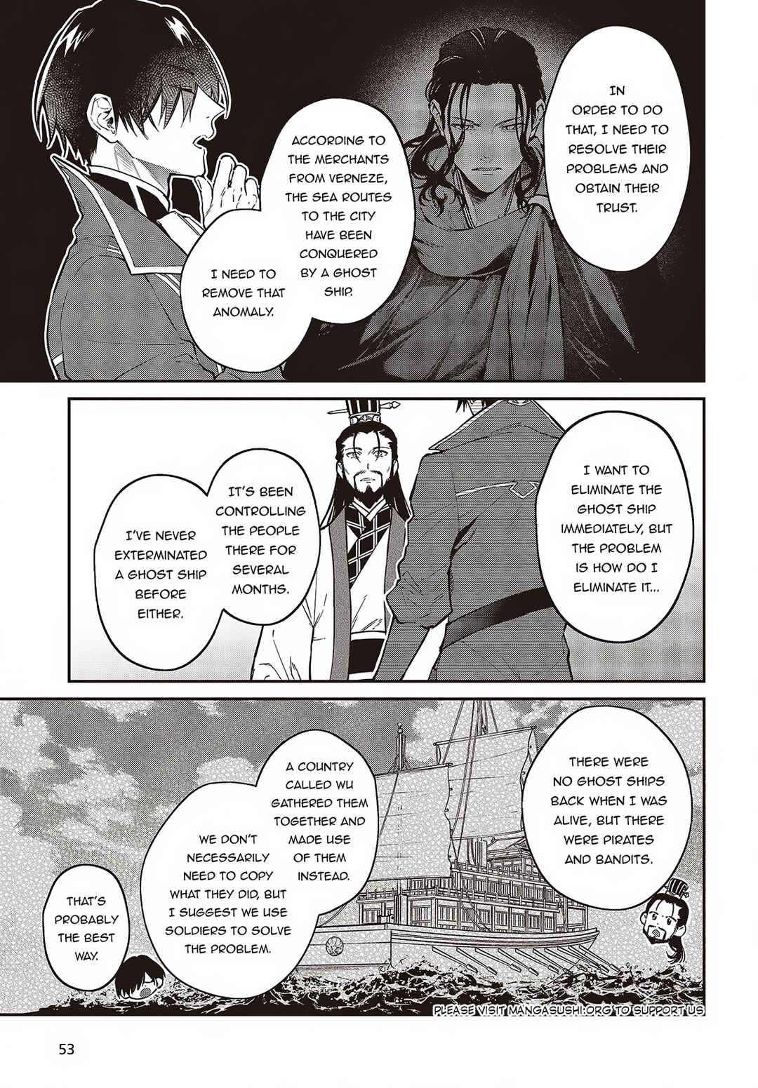 Realist Maou ni Yoru Seiiki Naki Isekai Kaikaku Chapter 49 page 15