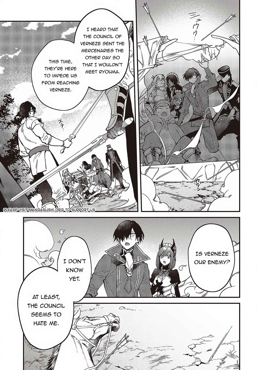 Realist Maou ni Yoru Seiiki Naki Isekai Kaikaku Chapter 49 page 25