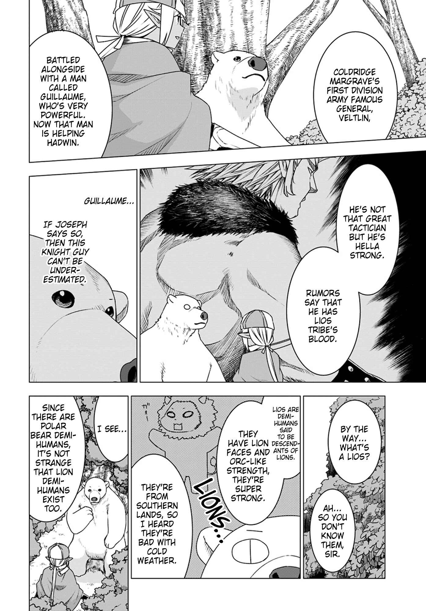 Reincarnated as a Polar Bear: The Legend of How I Became a Forest Guardian Chapter 10 page 18