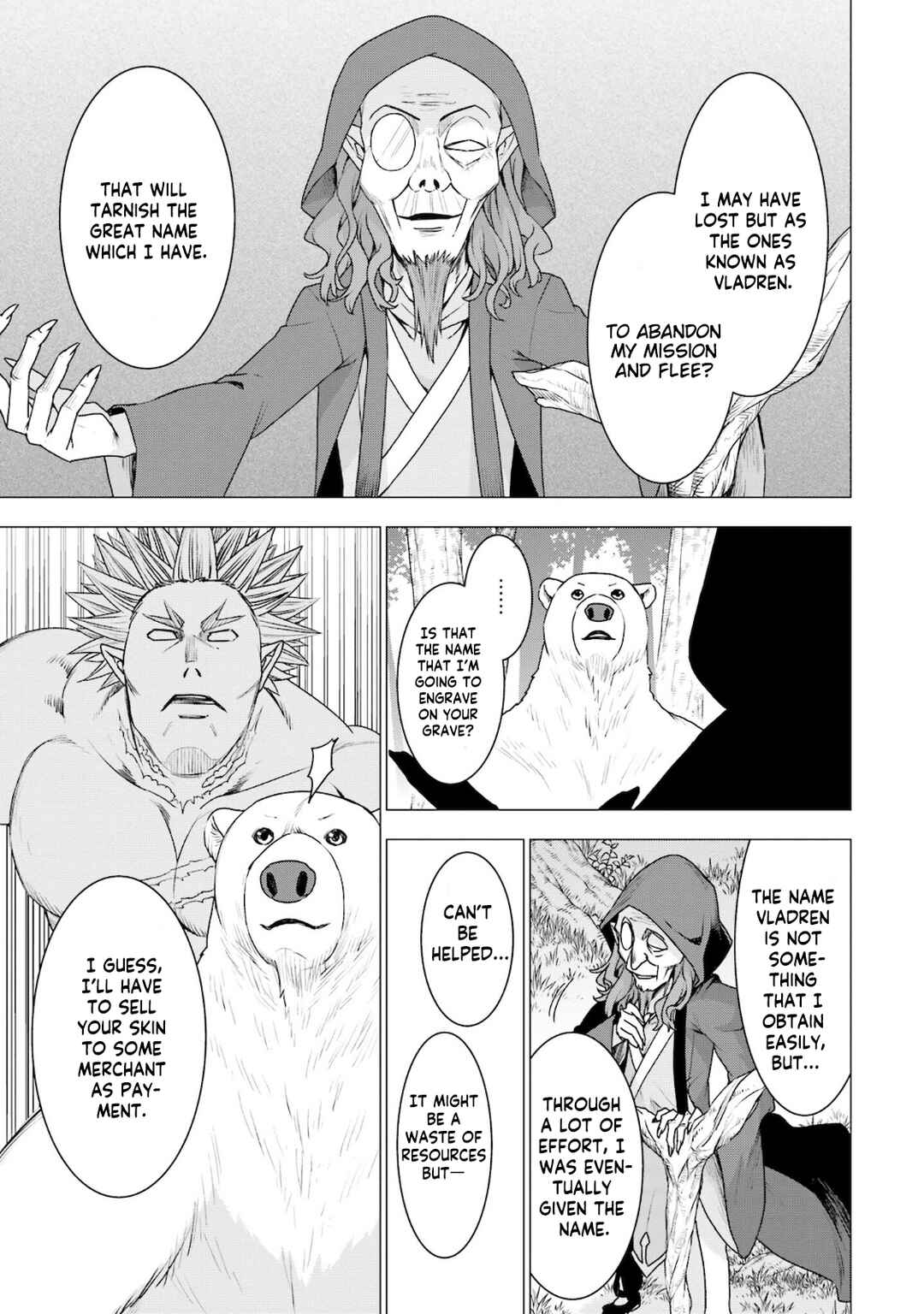 Reincarnated as a Polar Bear: The Legend of How I Became a Forest Guardian Chapter 25 page 12