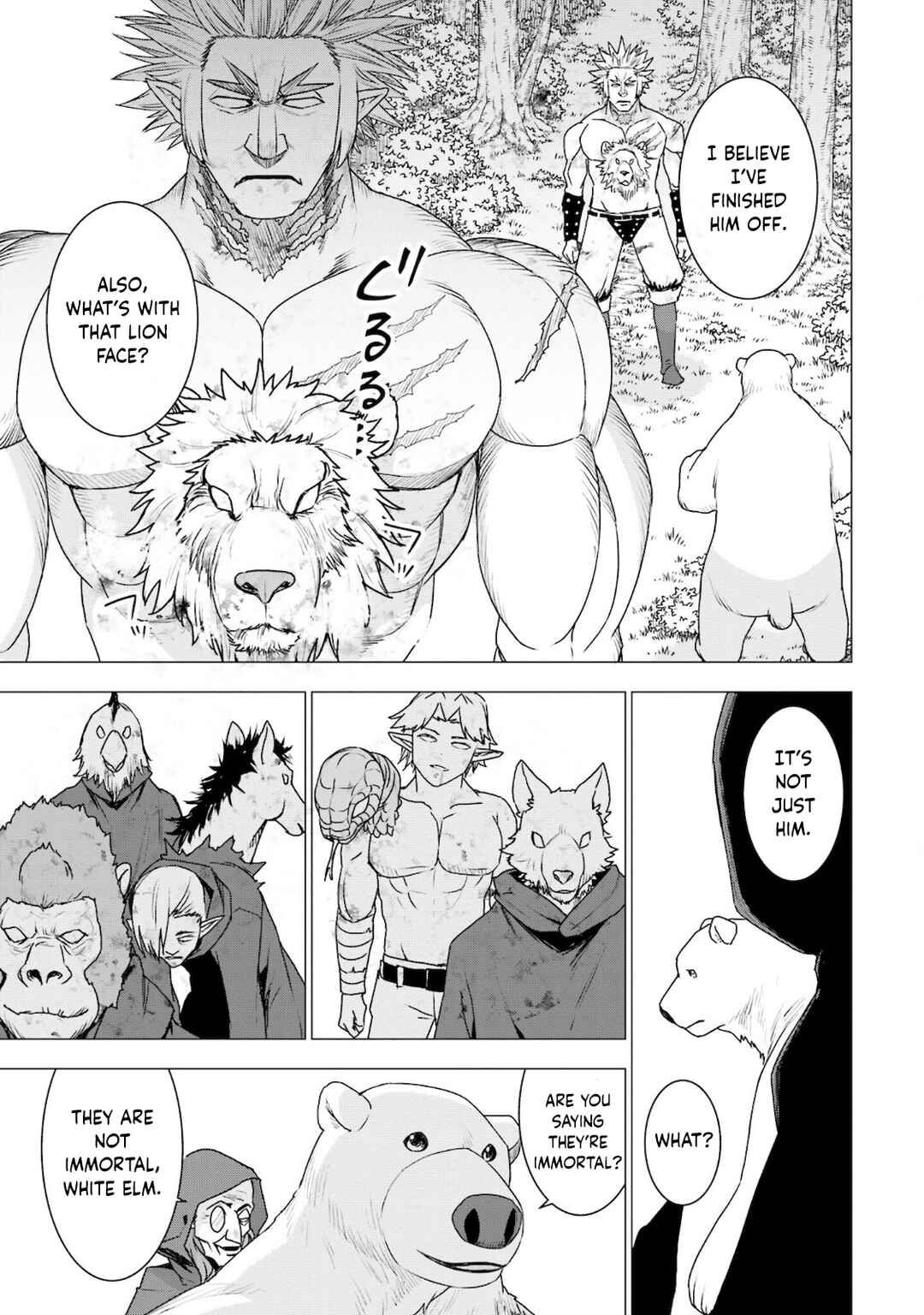 Reincarnated as a Polar Bear: The Legend of How I Became a Forest Guardian Chapter 25 page 24