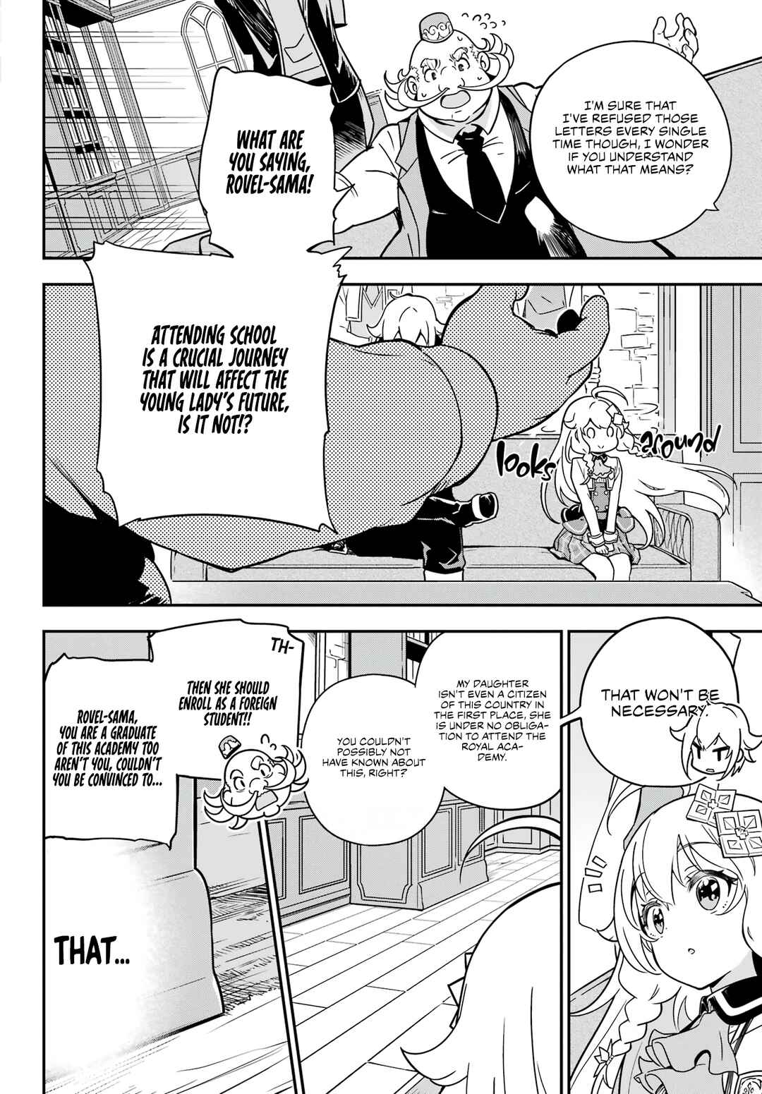 Reincarnated as the Daughter of the Legendary Hero and the Queen of Spirits Chapter 41 page 21