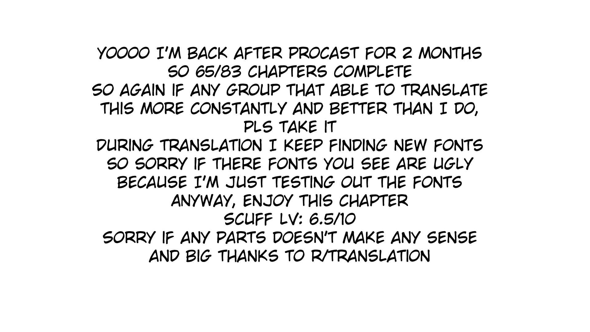 Reincarnation no Kaben Chapter 65 page 0
