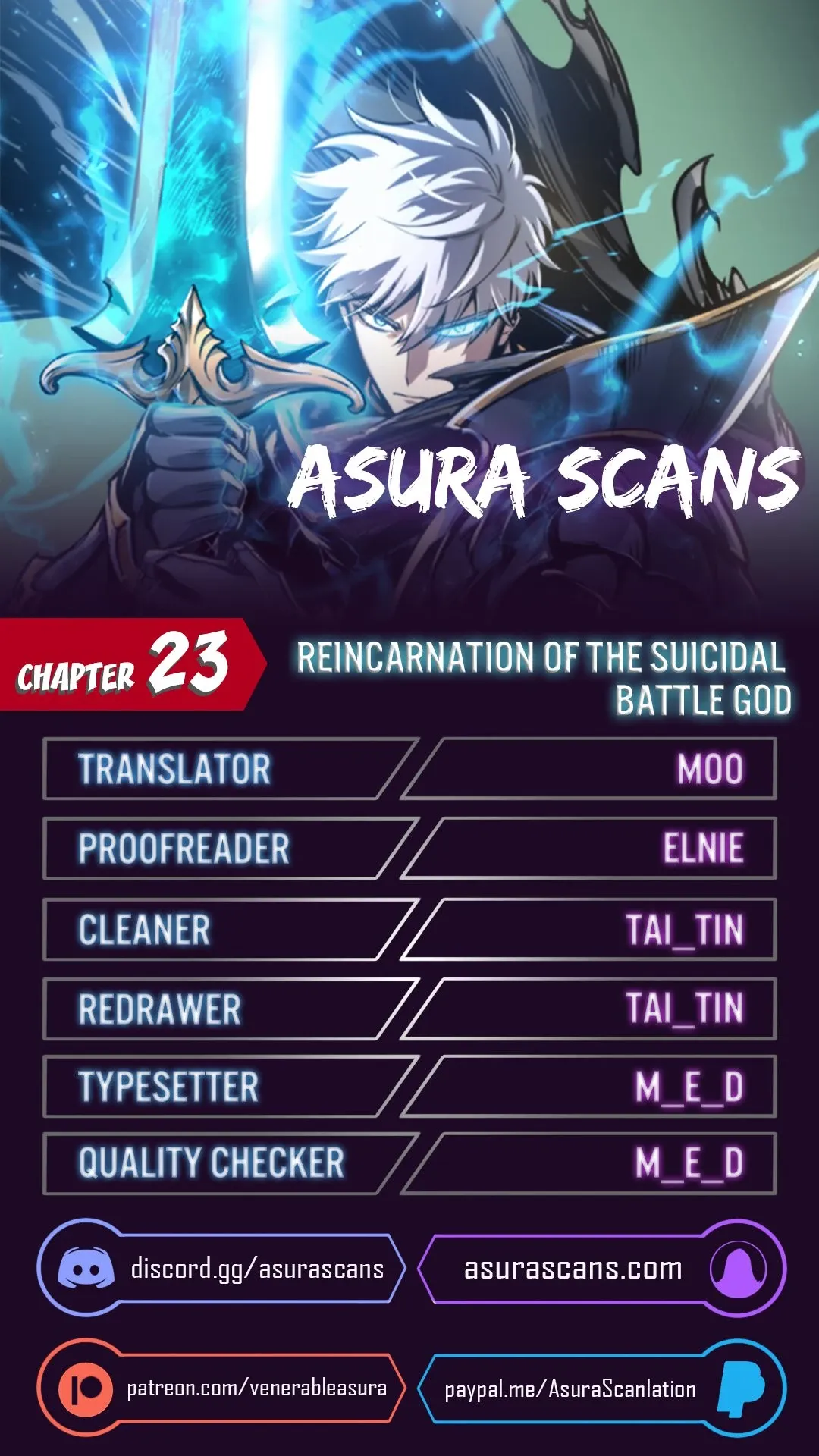 Reincarnation of the Suicidal Battle God Chapter 23 page 0