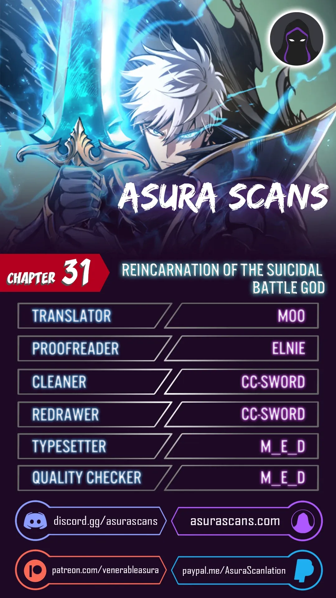 Reincarnation of the Suicidal Battle God Chapter 31 page 0
