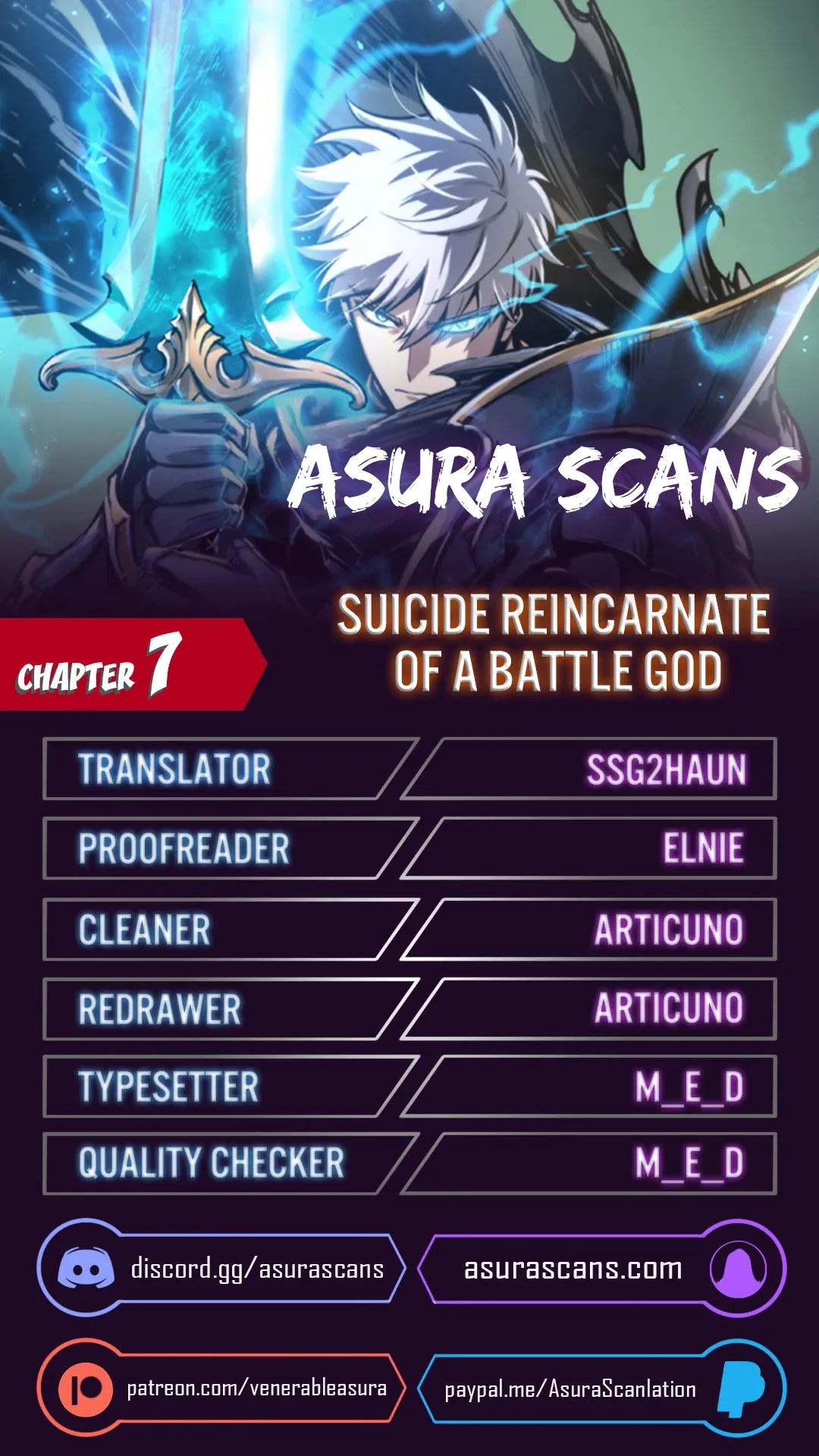Reincarnation of the Suicidal Battle God Chapter 7 page 0