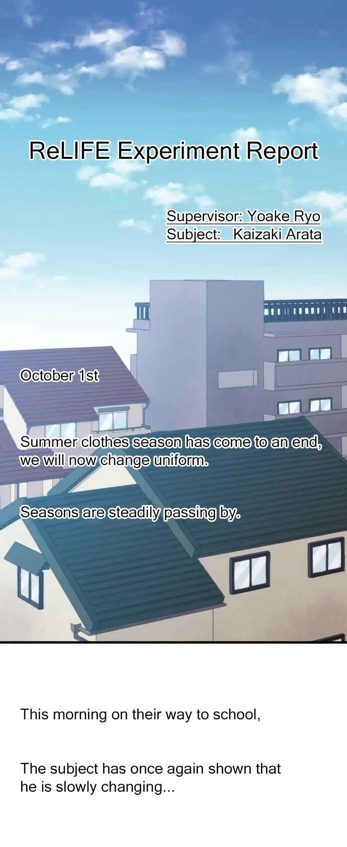 ReLIFE Chapter 156 page 0