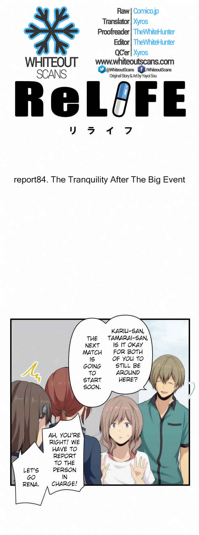ReLIFE Chapter 84 page 1