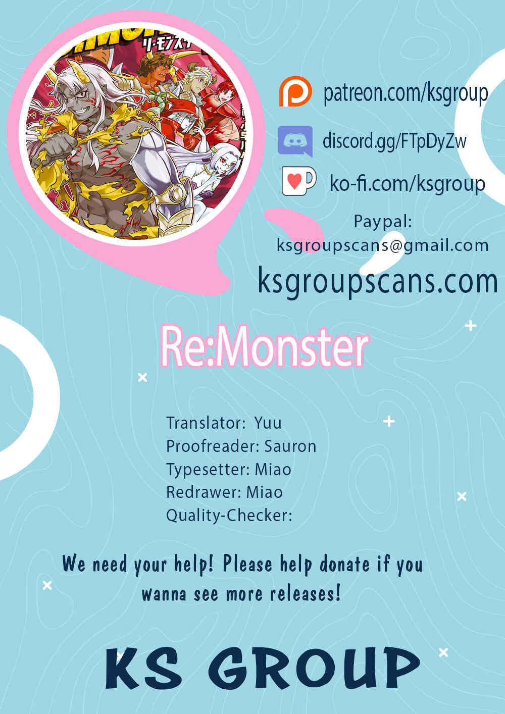 Re:Monster Chapter 94 page 0