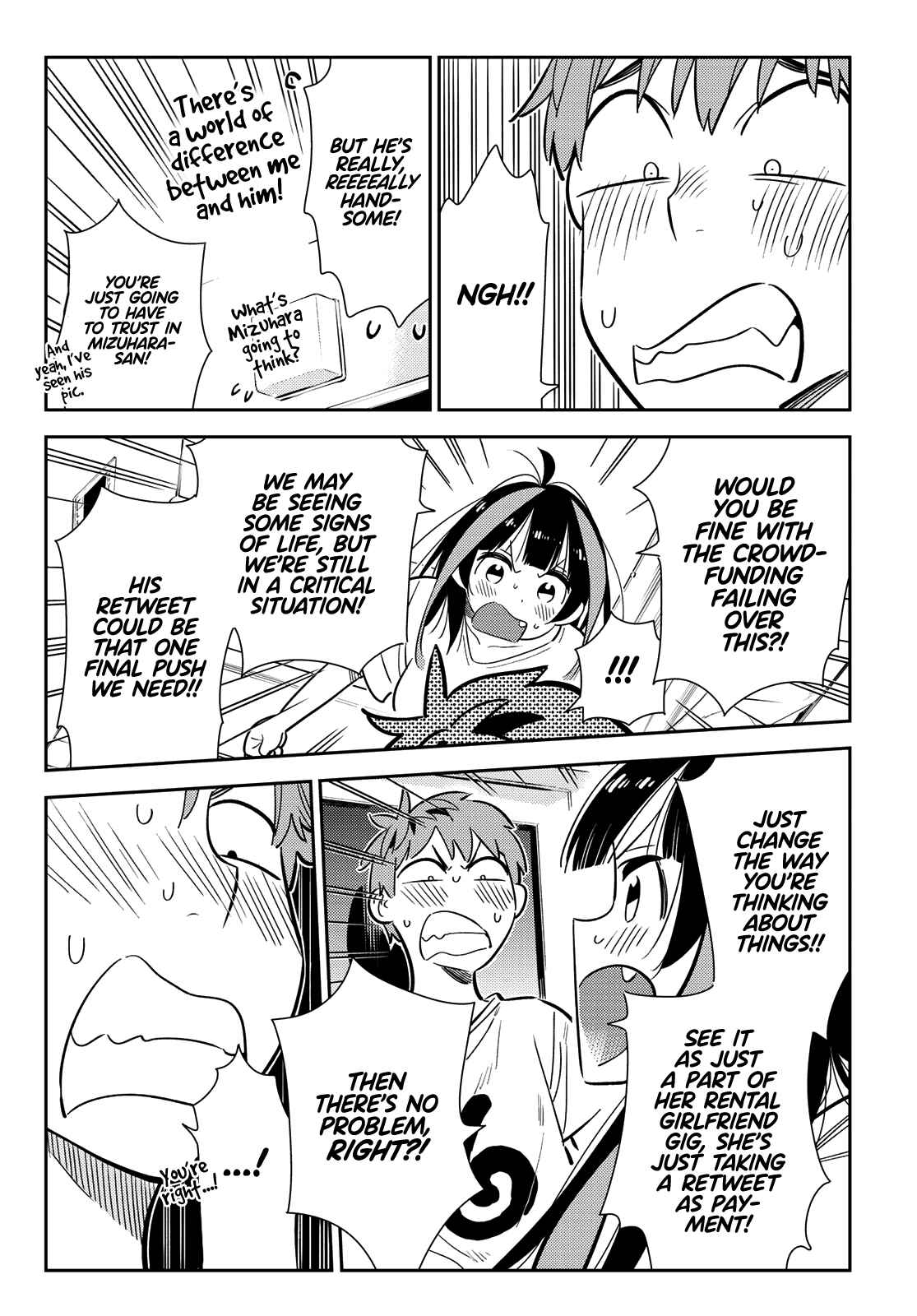 Rent-A-Girlfriend Chapter 124 page 9