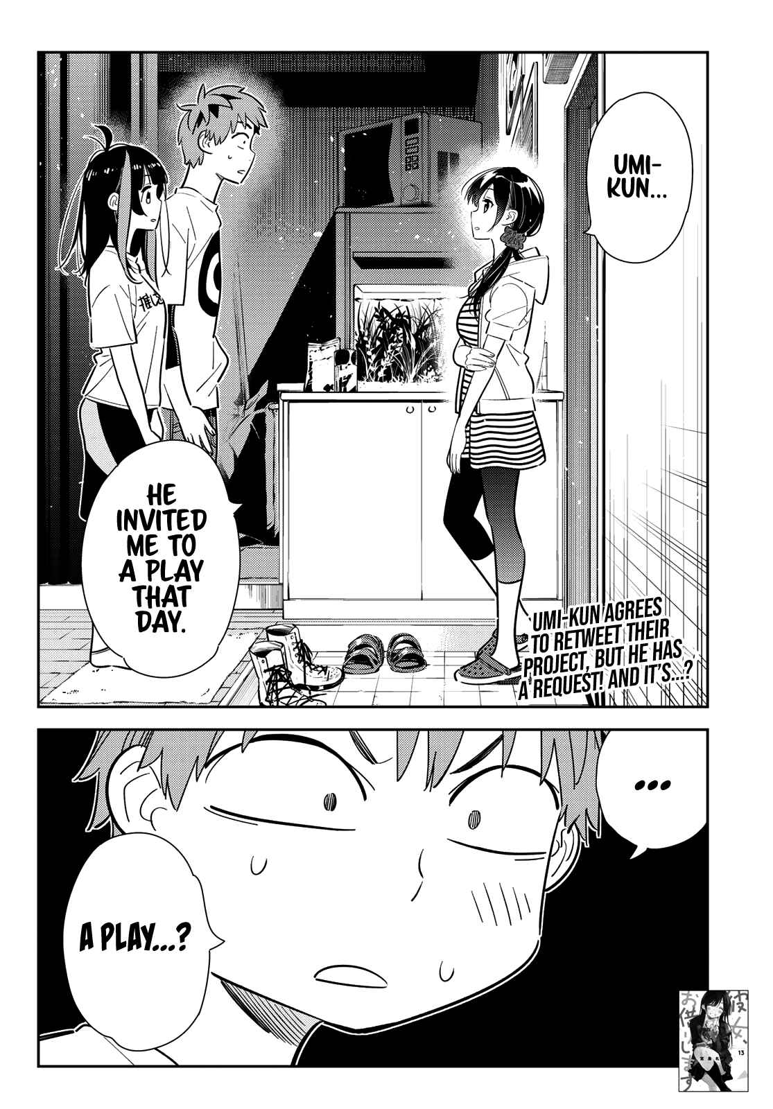 Rent-A-Girlfriend Chapter 124 page 1